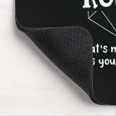 Schurke Lustiger Charakter Witz Rollenspiele Rpg G Mousepad (Ecke)