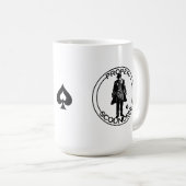 Schurke schwarz und weiß kaffeetasse (VorderseiteRechts)