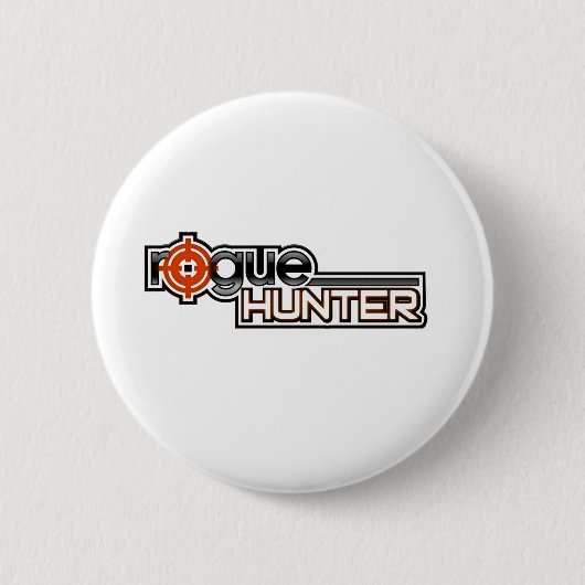 Schurken- Jäger-Knopf (Logo) Button (Vorderseite)