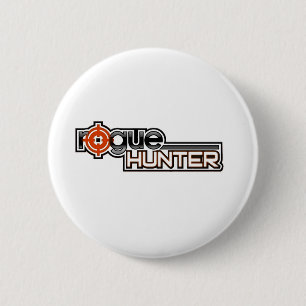 Schurken- Jäger-Knopf (Logo) Button