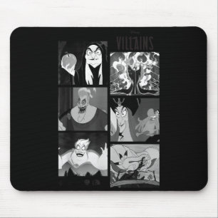 Schurken klassische Schwarz-Weiß-Kunst Mousepad