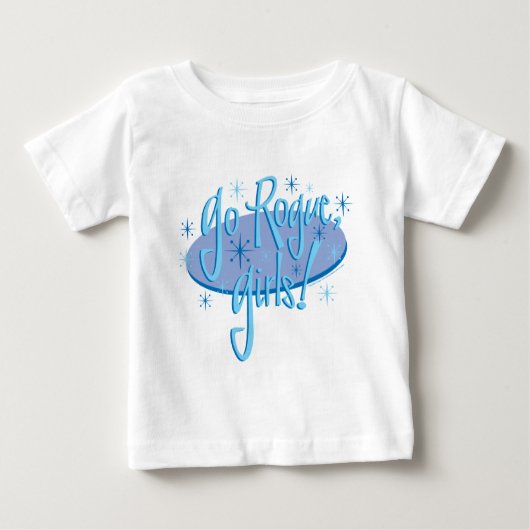 Schurkenmädchen Baby T-shirt (Vorderseite)