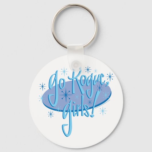 Schurkenmädchen Schlüsselanhänger (Vorderseite)