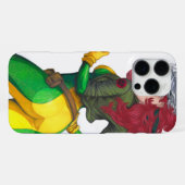 Schurkin iPhone Hülle (Rückseite (Horizontal))