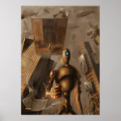 Schurroboter Poster (Vorne)