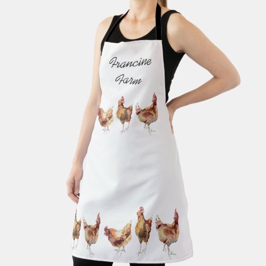 Schürze - 3 Hühner Französische Küche (InSitu)