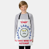 Schürze am Arbeitstag (Getragen)