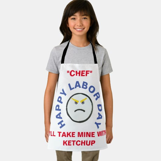 Schürze am Arbeitstag (Insitu)