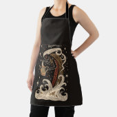 Schürze Aquarius Celestial Zodiac Art (InSitu)