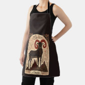 Schürze Aries Celestial Zodiac Art (InSitu)