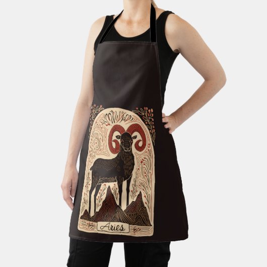 Schürze Aries Celestial Zodiac Art (InSitu)