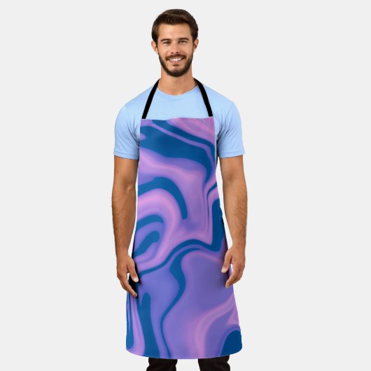 Schürze aus flüssigem Marmor (Getragen)