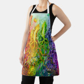 Schürze aus Rainbow-Tintenfisch (InSitu)
