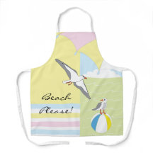 Schürze Beach bitte überall