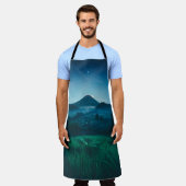 Schürze Bergwelt (Getragen)