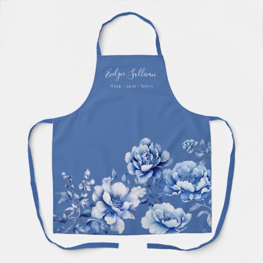 Schürze Blütenblumen (Vorderseite)