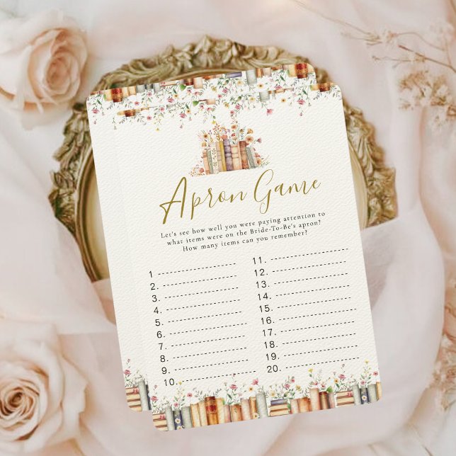 Schürze Brautparty Game | Neues Kapitel Storybook (Von Creator hochgeladen)