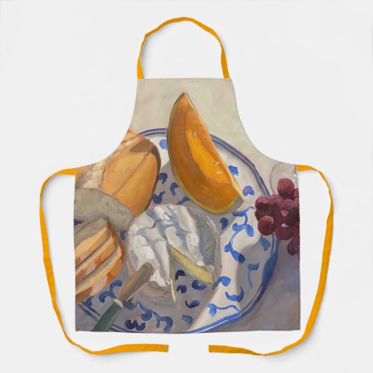 Schürze Brie und Brot (Vorderseite)