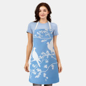 Schürze - "China Doves" (Getragen)