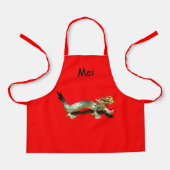 Schürze - Chinesischer Drache (Vorderseite)