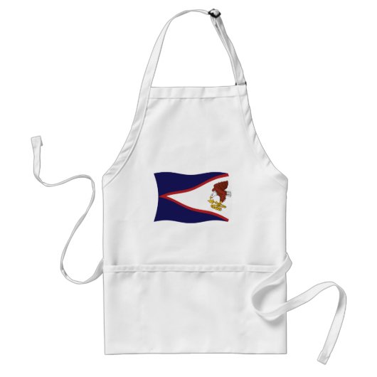 Schürze der amerikanischen Flagge von Samoa (Vorne)