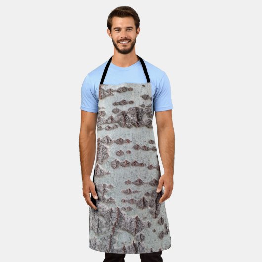 Schürze der Birkenrinde (Getragen)