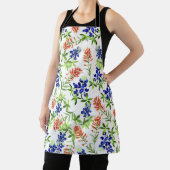 Schürze der Bluebonnet-Wildblume und der indischen (InSitu)