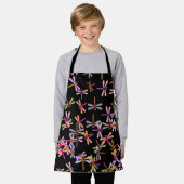 Schürze der farbenfrohen Libellen (Getragen)