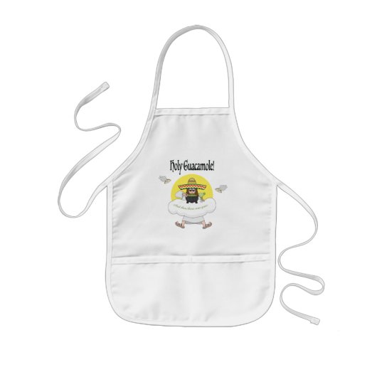 Schürze der Heiligen Guacamole Kinder (Vorne)
