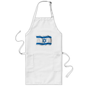 Schürze der israelischen Flagge