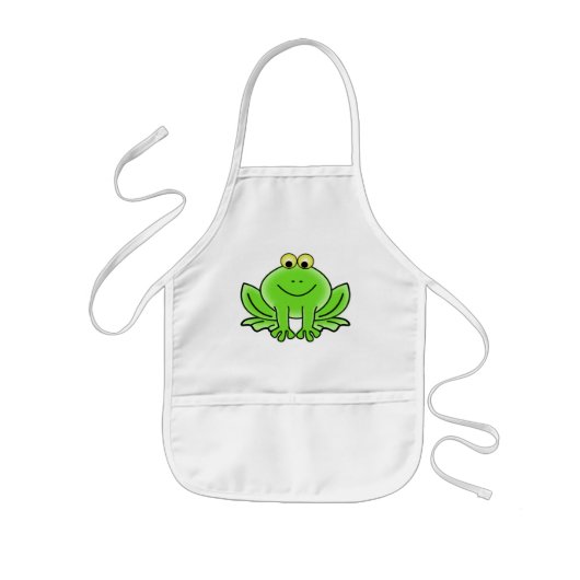Schürze der Kinder/Frosch (Vorne)