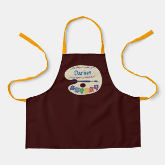 Schürze der Künstler Palette Kids Paint Smock