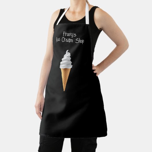 Schürze der Mitarbeiter im Eiscremespeicher (InSitu)