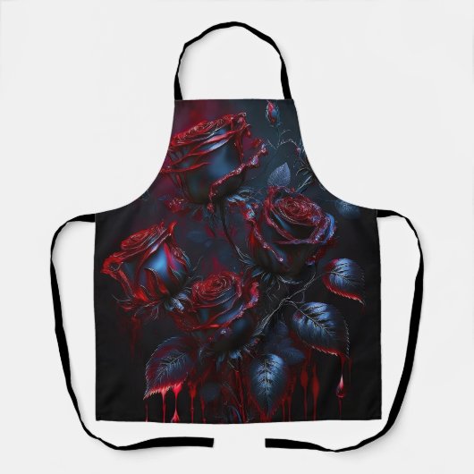 Schürze der mystischen Rose - Mittel (Vorderseite)