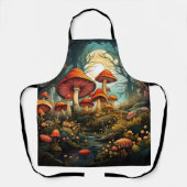 Schürze der niedlichen Pilze (Vorderseite)