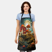 Schürze der niedlichen Pilze (Getragen)