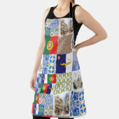 Schürze der portugiesischen Flagge und der Azoren (InSitu)