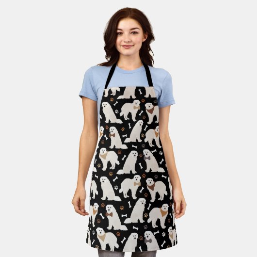 Schürze der Pyrenäen (Getragen)