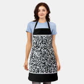 Schürze der QR-Code-Scan-Info (Getragen)