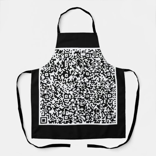 Schürze der QR-Code-Scan-Info (Vorderseite)