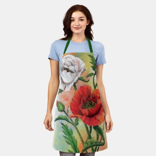 Schürze der Roten und Weißen Pfeffer (Getragen)