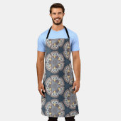 Schürze der Schüsselmalerei (Getragen)