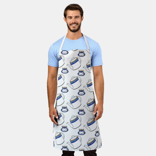 Schürze der Teezeit (Getragen)