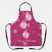 Schürze der Weihnachtsschmuck (Vorderseite)