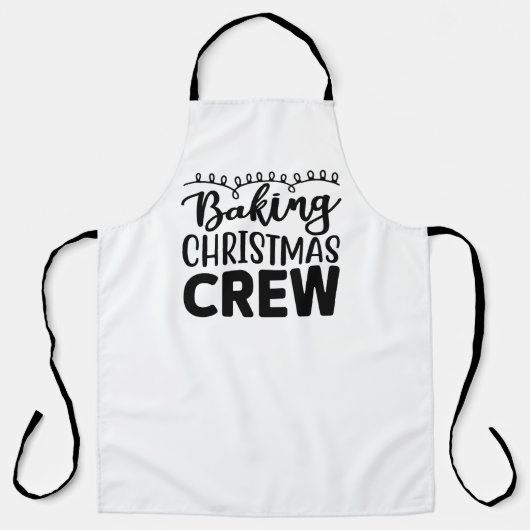 Schürze der Weihnachtszeit-Crew (Vorderseite)