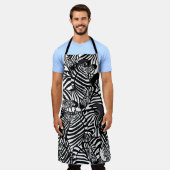 Schürze der Zebra-Gruppe (Getragen)