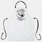 Schürze des Butchers mit dem Joint of Meat Image (Vorderseite)