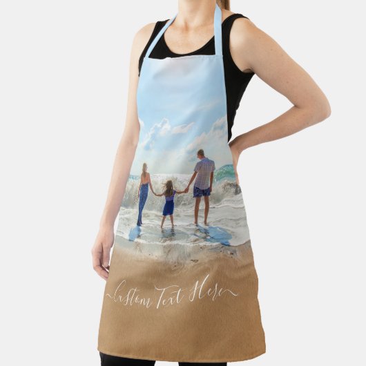 Schürze des Fotos mit benutzerdefiniertem Text (InSitu)