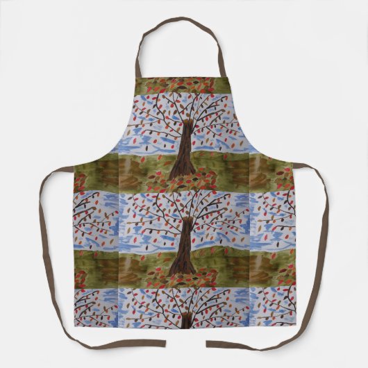 Schürze des Herbstbaums (Vorderseite)