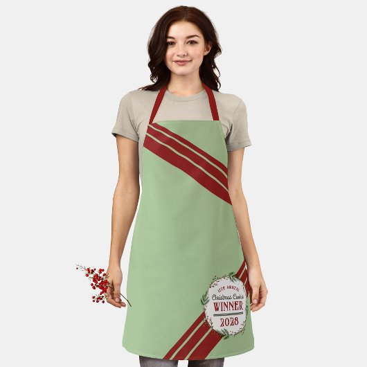 Schürze des Jährlichen Urlaubswettbewerbs